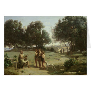 Homer and the Shepherds in a Landscape, 1845
