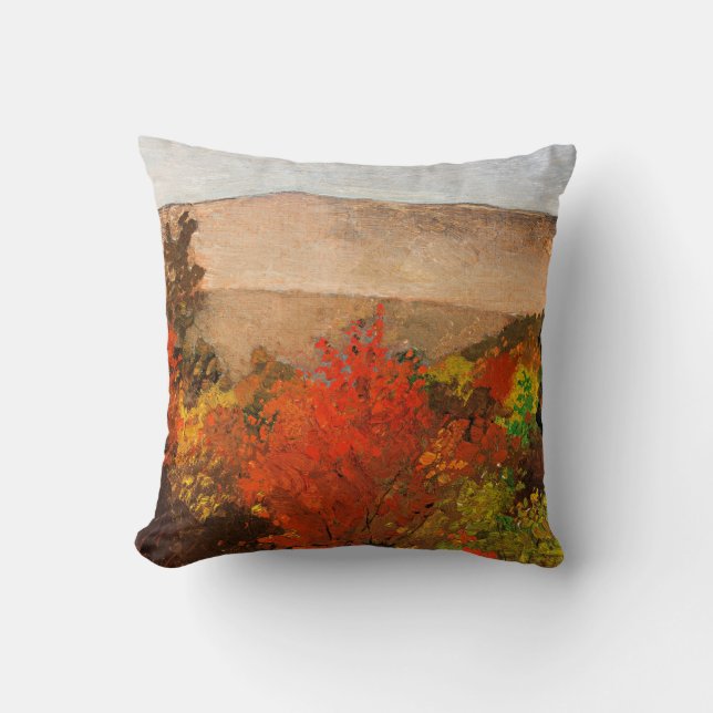 Homer - Autumn Treetops, famous painting Cushion (Front)