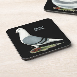 Homer Blue Saddle Coaster