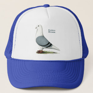 Homer Blue Saddle Trucker Hat