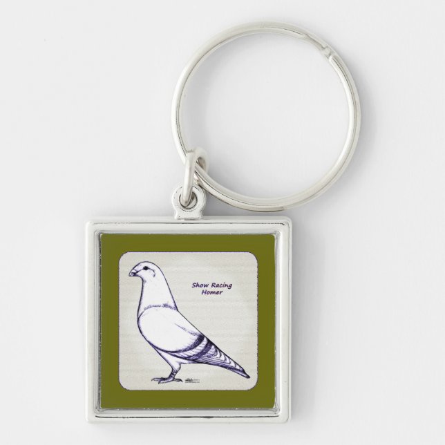 Homer Design Key Ring (Front)