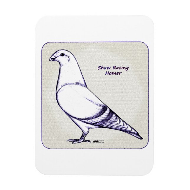 Homer Design Magnet (Vertical)