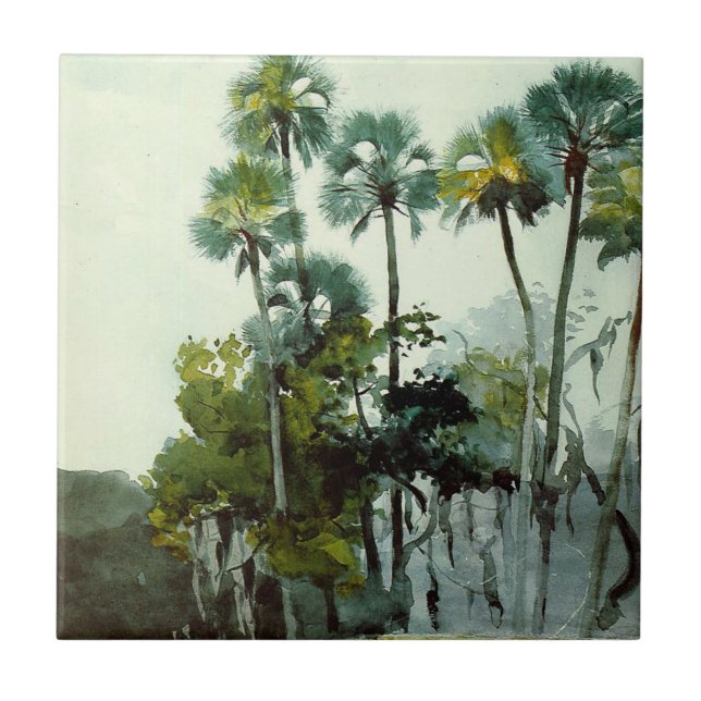 Homer - Homosassa River Ceramic Tile (Front)