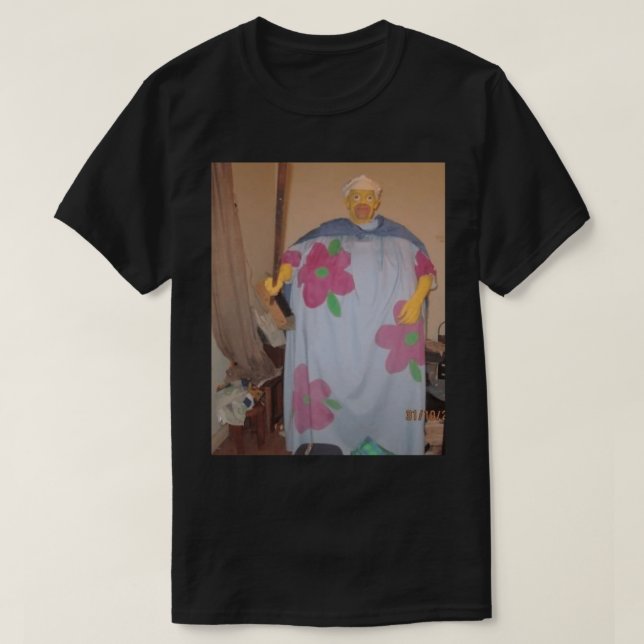 Homer muumuu creepy costume  Cursed Image 0004   T-Shirt (Design Front)
