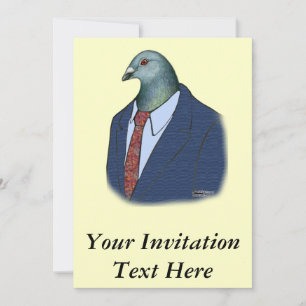 Homer Suit Invitation