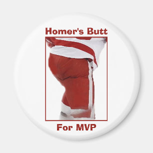 Homer's Butt For MVP Magnet