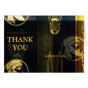 Homer's Odyssey Holgaart Thank You Note Card
