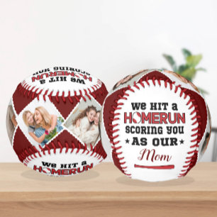 Homerun Mom Mother's Day Custom Photo from Kids Baseball