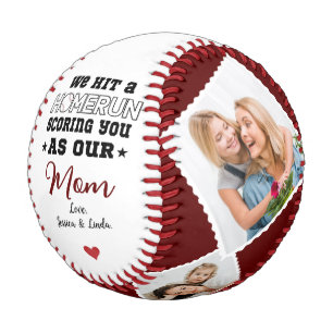 Homerun Mum Mother's Day Custom Photo from Kids Baseball