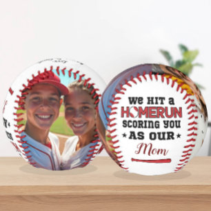 Homerun Mum Mother's Day Custom Photo from Kids Baseball