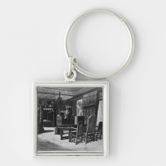 Homes of Victor Hugo Key Ring (Front)