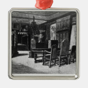Homes of Victor Hugo Metal Ornament