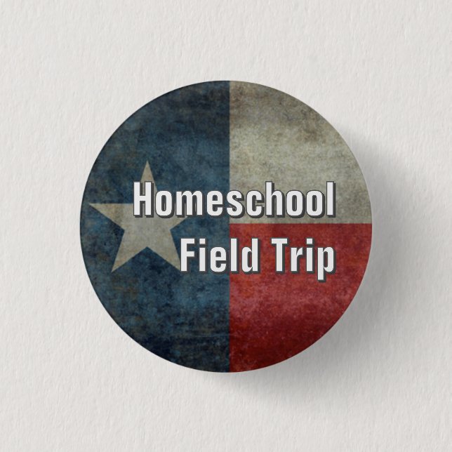 Homeschool Field Trip Button (Front)