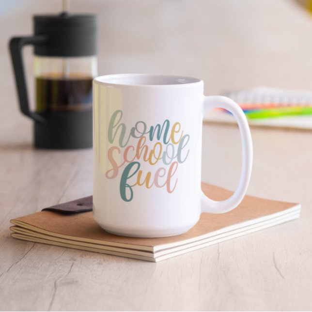 Homeschool Fuel Funny Homeschoolers Coffee Mug (Creator Uploaded)