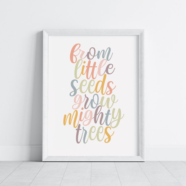Homeschool Motivational Quote Pastel Colours Art Poster (Creator Uploaded)