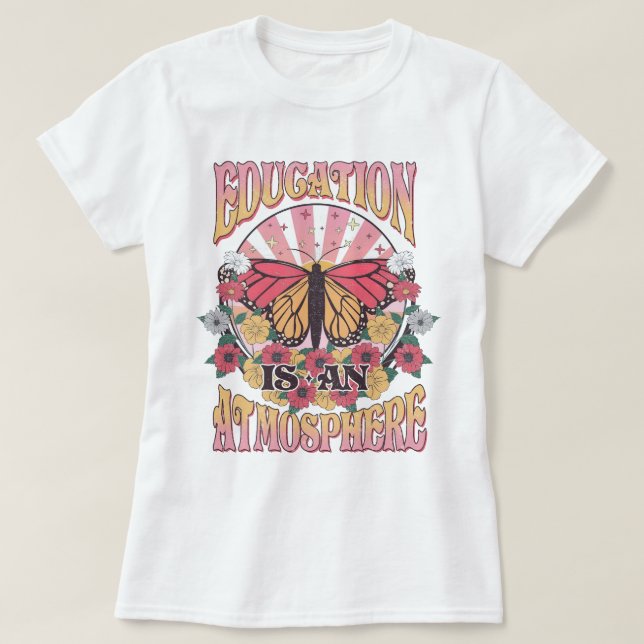 Homeschool Mum, Homeschool Mama Charlotte Mason T-Shirt (Design Front)