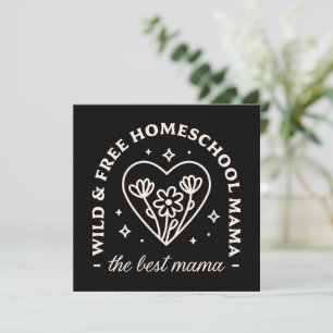 Homeschool mum homeschooling best mama humour holiday card