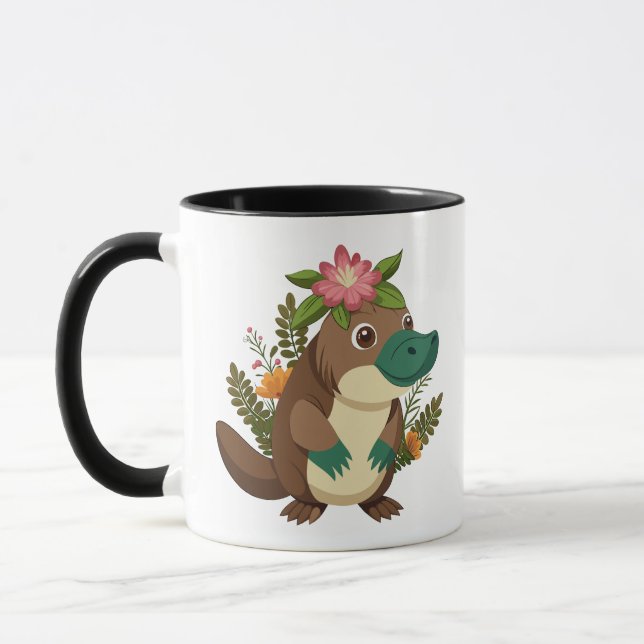 Homeschool Platypus Mug (Left)
