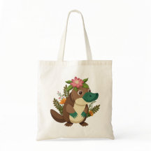 Homeschool Platypus Tote
