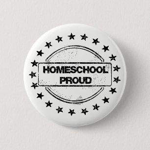 Homeschool Proud Buttons