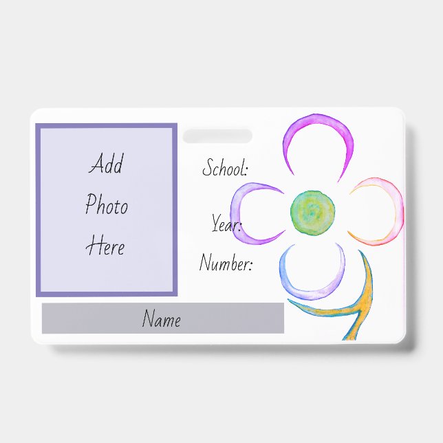 Homeschool Student ID Badge (Front)
