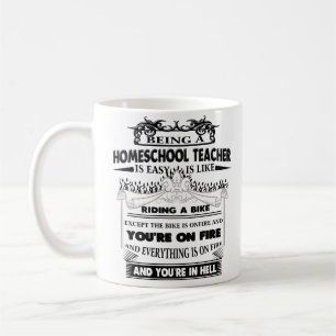 Homeschool Teacher Mug Gifts for Women Men
