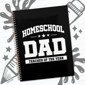 Homeschool Teacher of the Year Home School Dad Planner