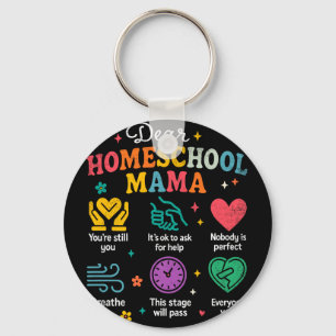 Homeschooling New Homeschooler Mama Mum Homeschool Key Ring