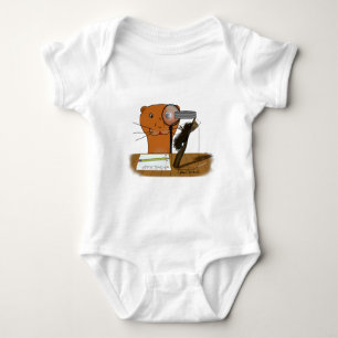 Homeschooling Oliver The Otter - The Caterpillar  Baby Bodysuit