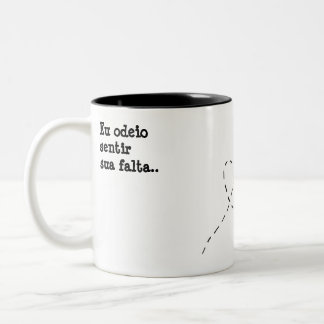 Homesickness Two-Tone Coffee Mug