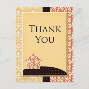 Homespun Thank You Card