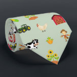 Homestead and Farm Life and Farm Animals  Tie<br><div class="desc">Farm living themed tie</div>