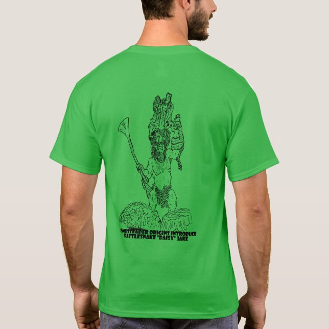 Homesteader Series: Rattlesnake "Daisy" Jake T-Shirt (Back)