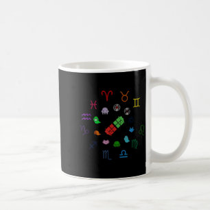 Homestuck Emblems Zodiac Signs Funny Men Women Kid Coffee Mug