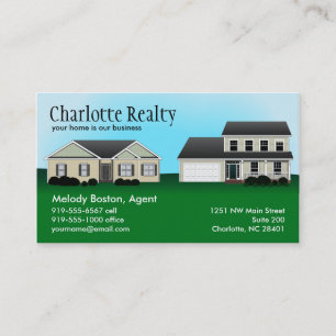 Hometown Real Estate Business Cards
