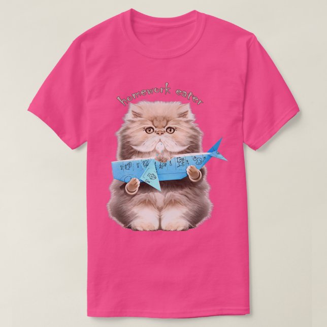 HOMEWORK EATER T-Shirt (Design Front)