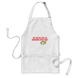 Homework Intollerant Standard Apron