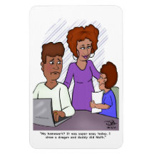 Homework Magnet