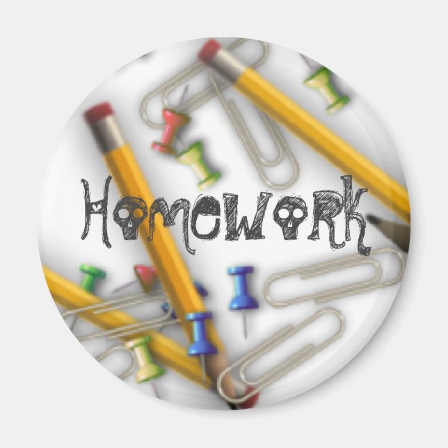 Homework Magnet (Front)