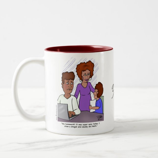 Homework Mug (Left)
