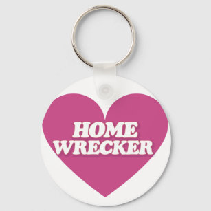 Homewrecker Heart Key Ring