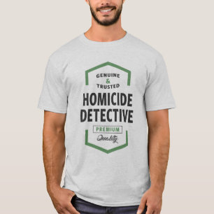 Homicide Detective Logo Tees