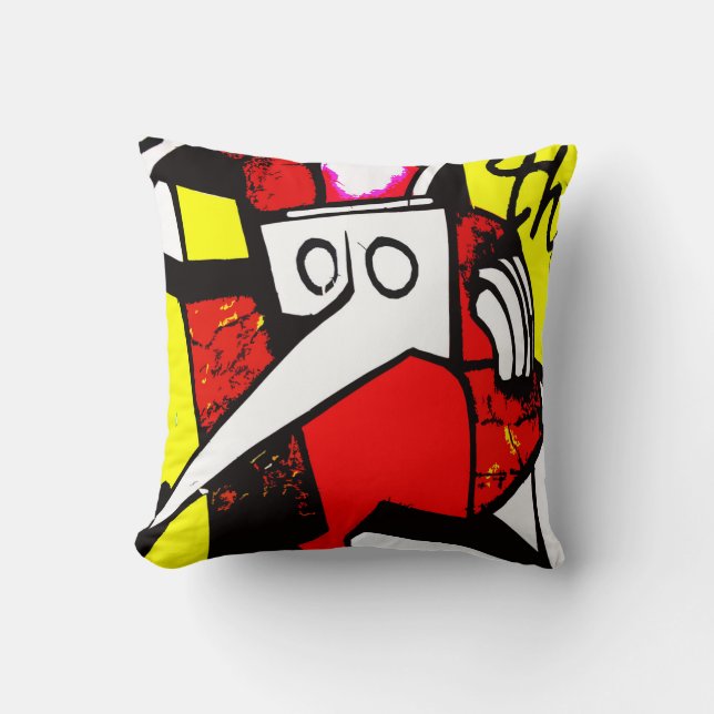 Hominid Cushion (Front)