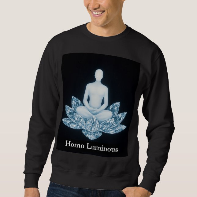 Homo Luminous Mens Sweatshirt (Front)
