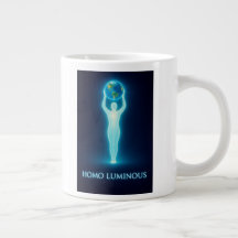 Homo Luminous The Light Bringer Morning Mug Jumbo