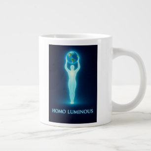Homo Luminous The Light Bringer Morning Mug Jumbo