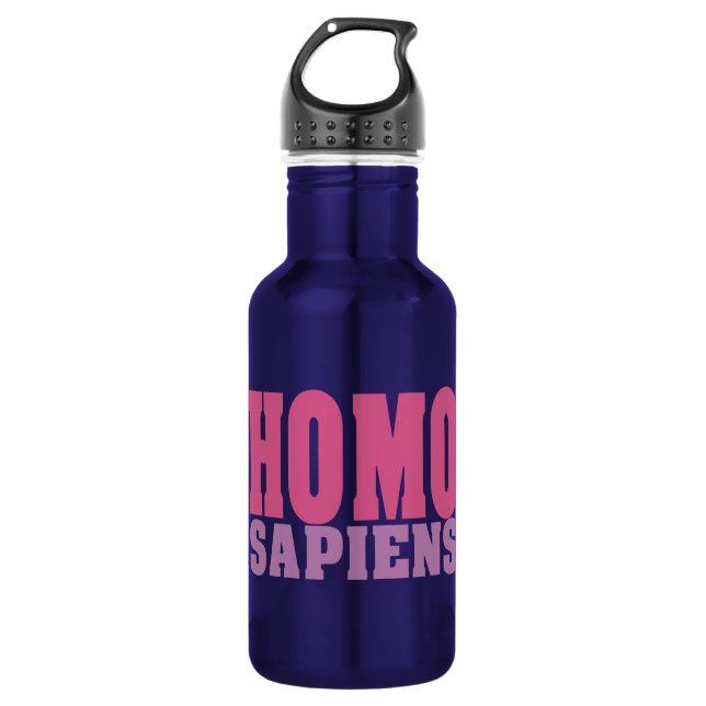 HOMO SAPIENS 532 ML WATER BOTTLE (Front)