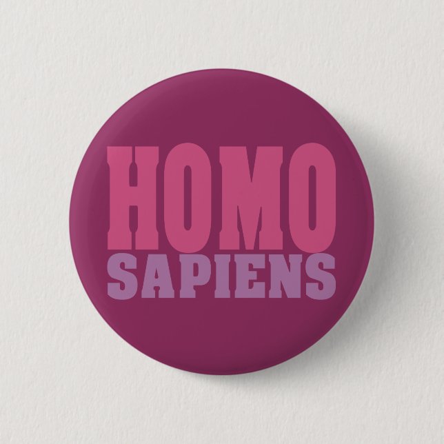 HOMO SAPIENS buttons (Front)