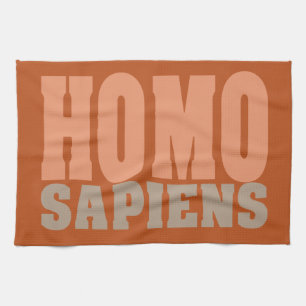 HOMO SAPIENS custom hand towels
