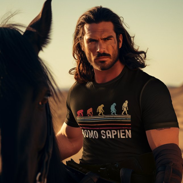 Homo sapiens history of human evolution  T-Shirt (Creator Uploaded)